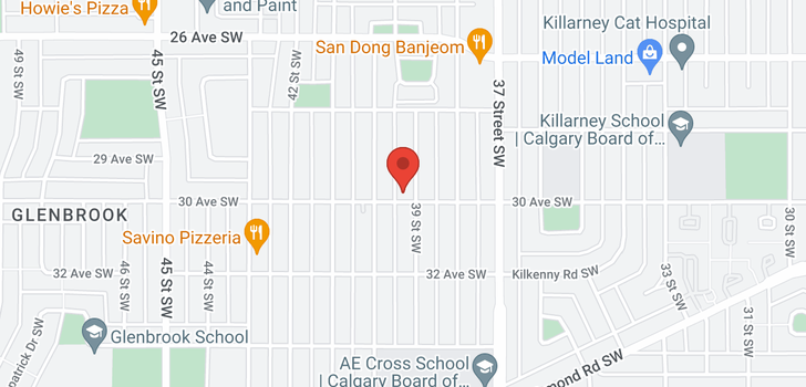 map of 2847 39 ST SW